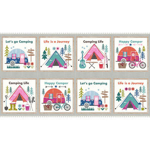 Happy Camper - Camper Multi Panel