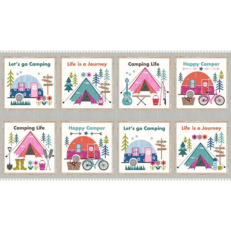 Happy Camper - Camper Multi Panel
