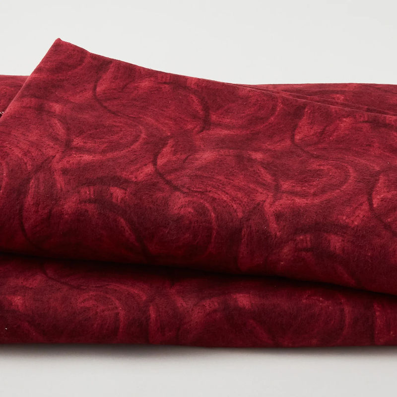 Spin Flannel - Red 108" Wide 3 Yard Cut