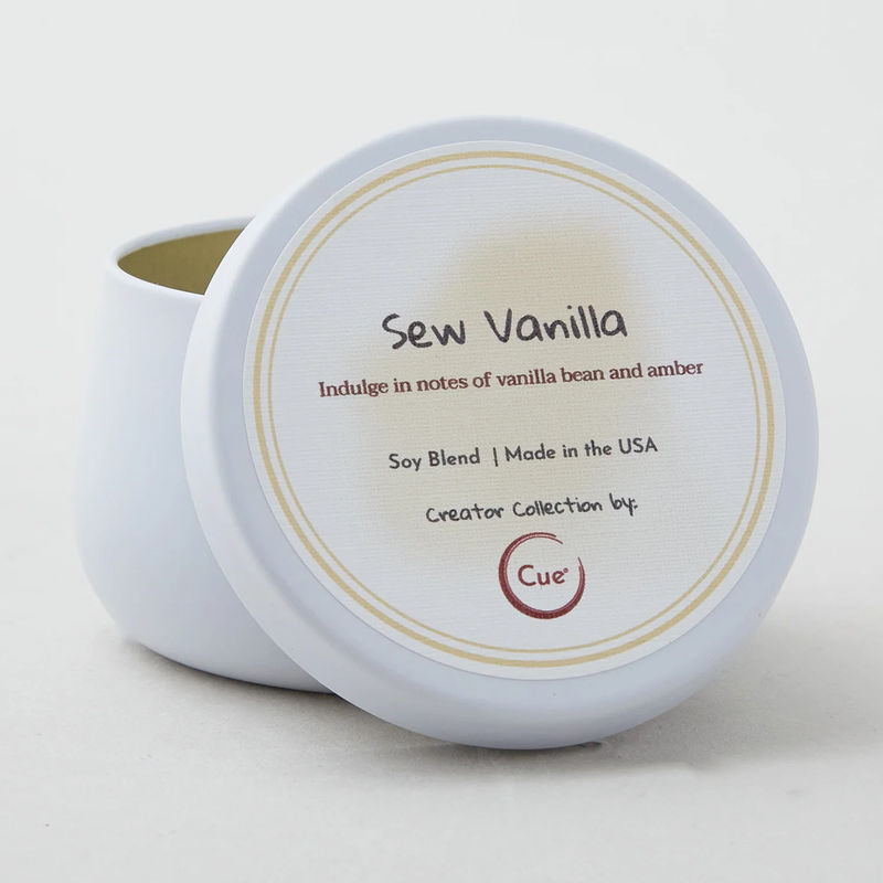 Creator Collection Scented Candle 3.5oz - Sew Vanilla