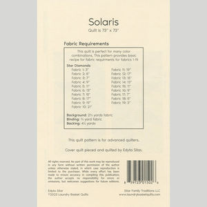 Solaris Quilt Pattern