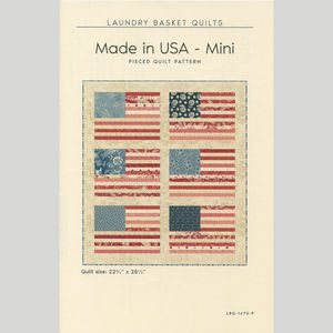 Made in the USA Mini Quilt Pattern