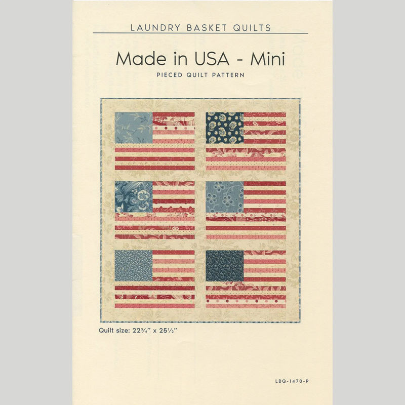 Made in the USA Mini Quilt Pattern