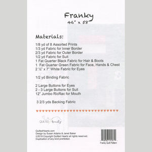 Franky Quilt Pattern