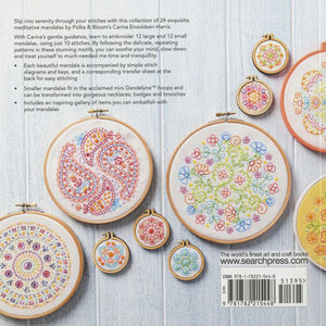 Mandalas to Embroider Book