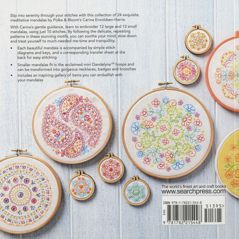 Mandalas to Embroider Book