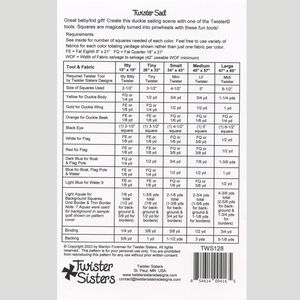 Twister Sail Quilt Pattern