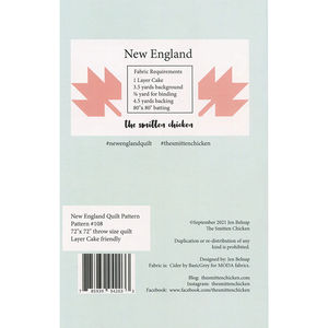 New England Quilt Pattern