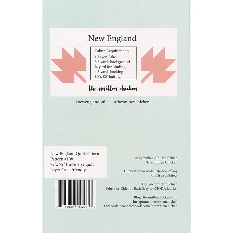 New England Quilt Pattern