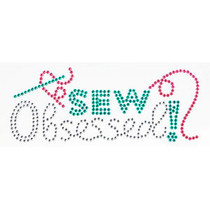 Missouri Star Sew Obsessed Bling Sticker