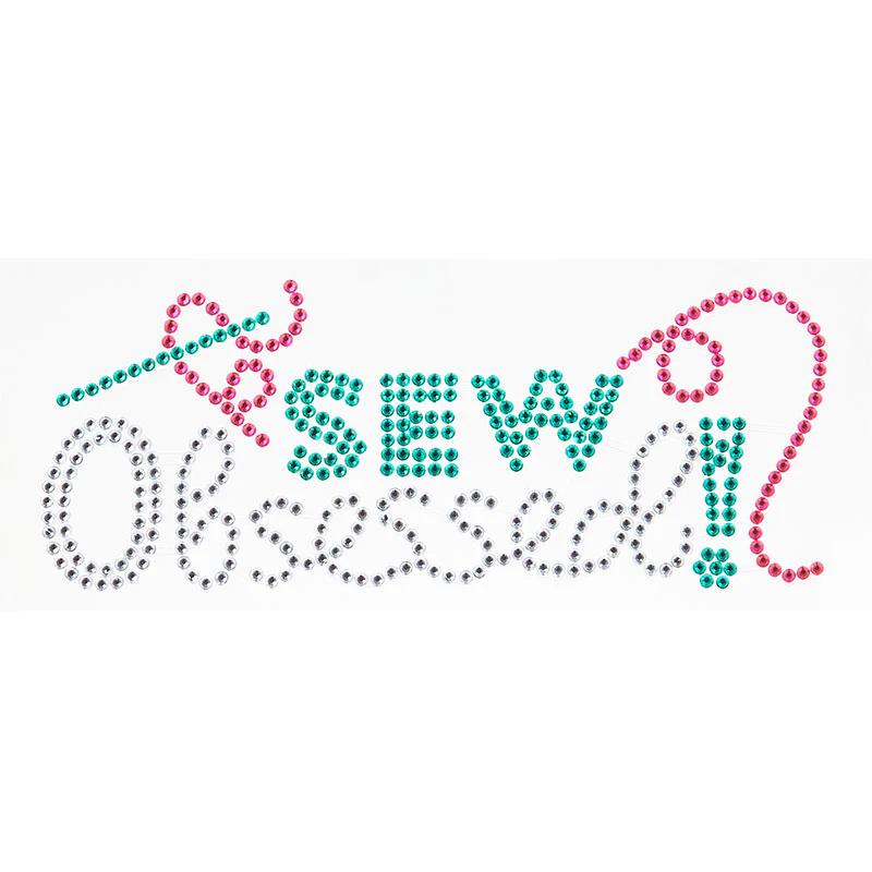 Missouri Star Sew Obsessed Bling Sticker