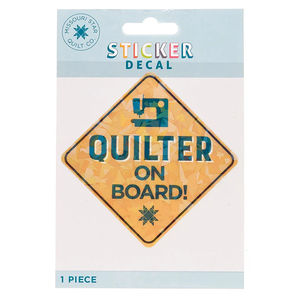 Missouri Star Quilter On Board Decal
