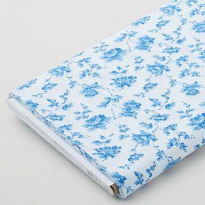 All Our Hearts - Floral Vine Blue 5 Yard Bolt