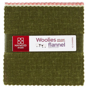 Woolies Flannel Holiday Warmth Charm Pack