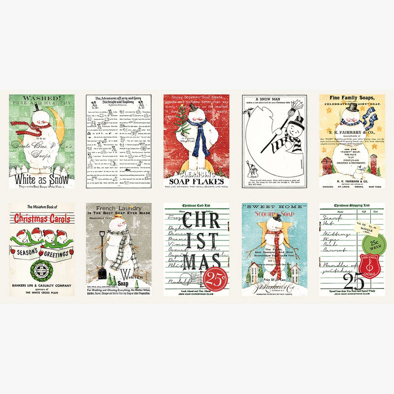 White as Snow - Hand Washed Patch White Panel