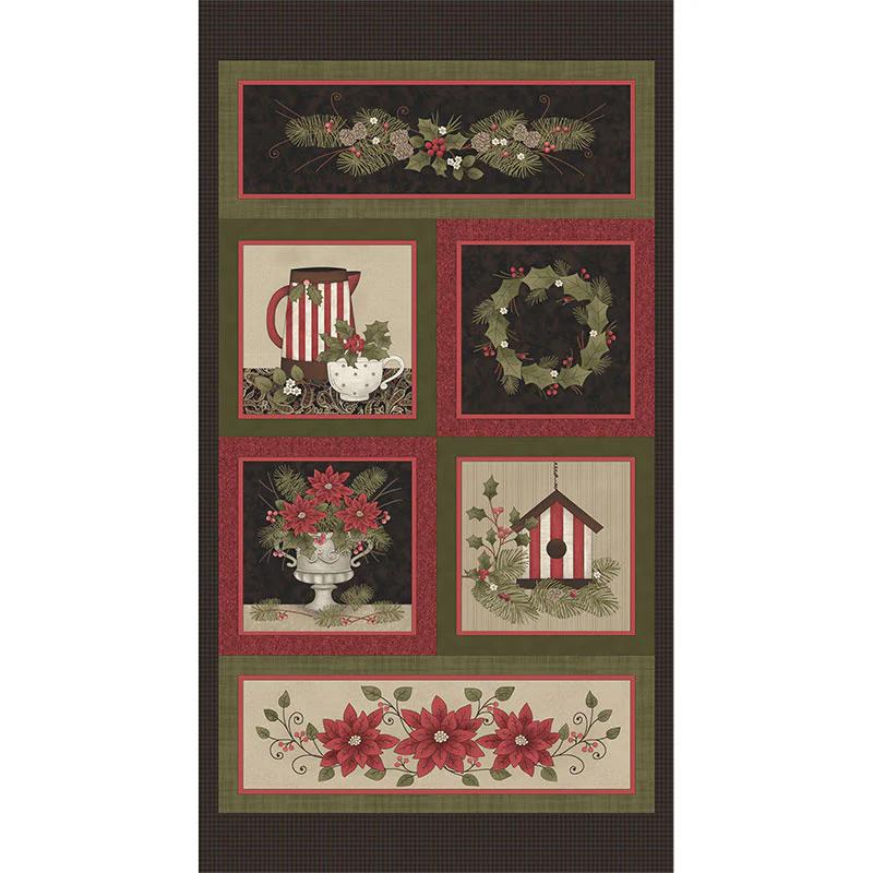 Winterberry - Wintergreen Holly Multi Panel