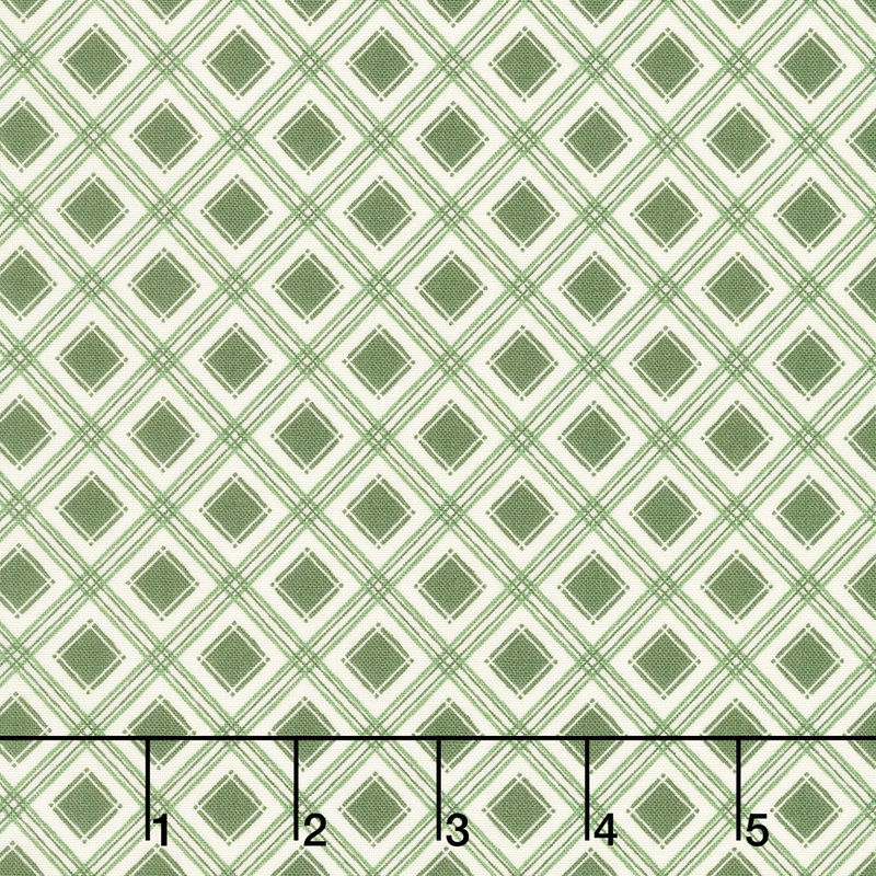 Yuletide Forest - Plaid Green Yardage