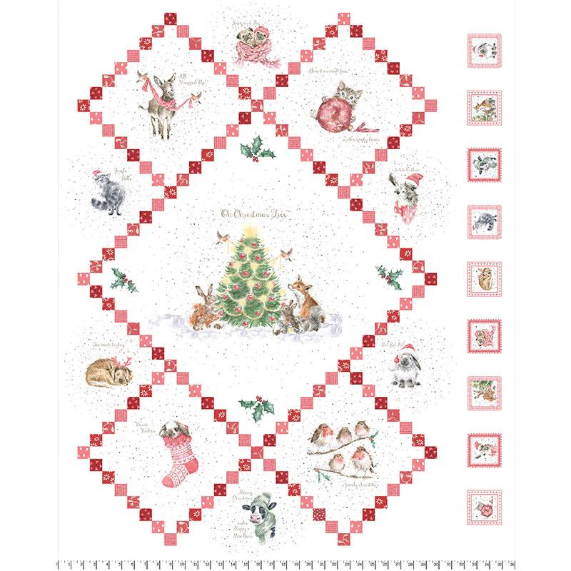 Warm Wishes - Animals White Panel