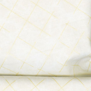 Winter Shimmer 2 - Frost Grid Snow Pearlized Yardage
