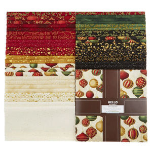 Winter's Grandeur 7 Holiday Metallic Ten Squares