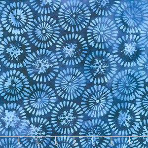 Winter Frost Batiks - Nordic Snowflake Universe Yardage