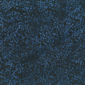 Winter Frost Batiks - Berries Storm Yardage