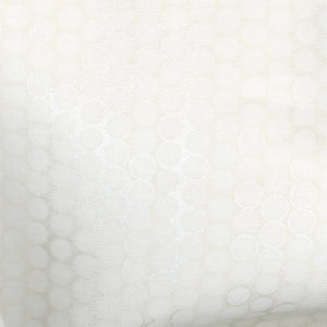 Winter Shimmer 2 - Dots Circles Snow Pearlized Yardage