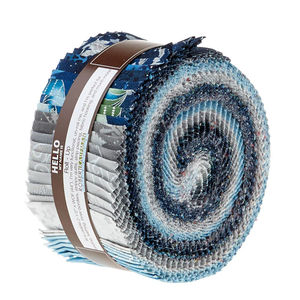 Winter's Grandeur 7 Sky Metallic Roll Up