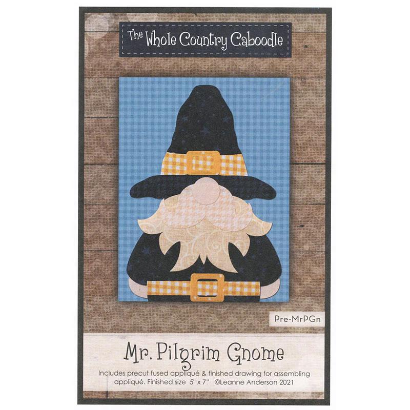 Mr. Pilgrim Gnome Precut Fused Appliqué Pack