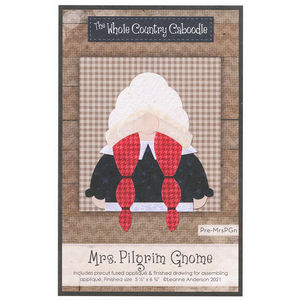 Mrs. Pilgrim Gnome Precut Fused Appliqué Pack