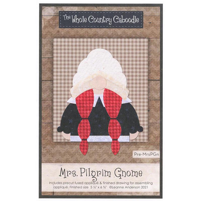 Mrs. Pilgrim Gnome Precut Fused Appliqué Pack