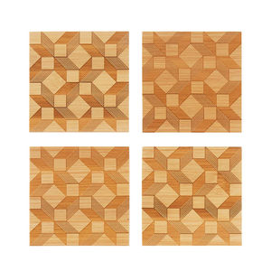 Idle Moments Square Coaster 4pc Set