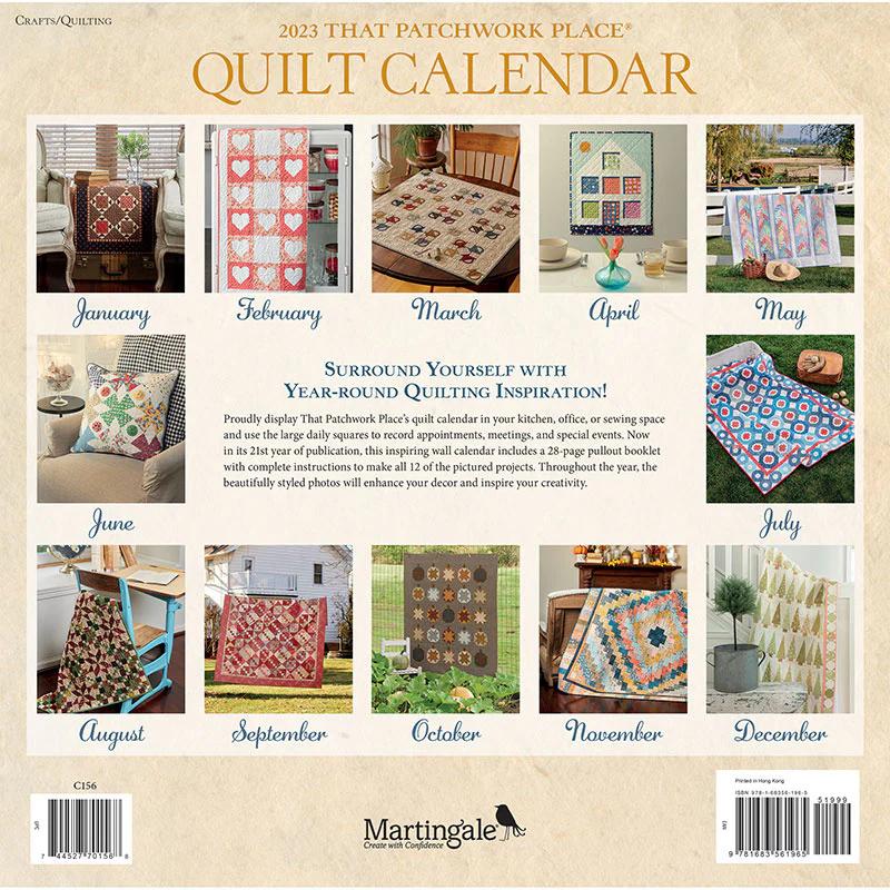 2023 That Patchwork Place Quilt Calendar