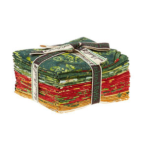 All Is Bright Batiks Metallic Fat Quarter Bundle
