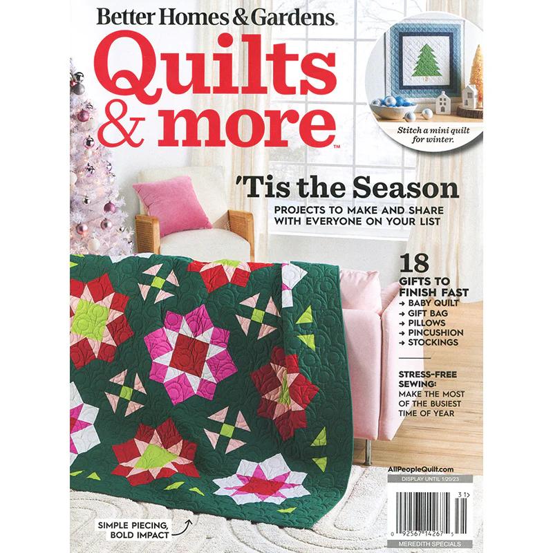 Better Homes and Gardens Quilts & More Winter 2022/2023