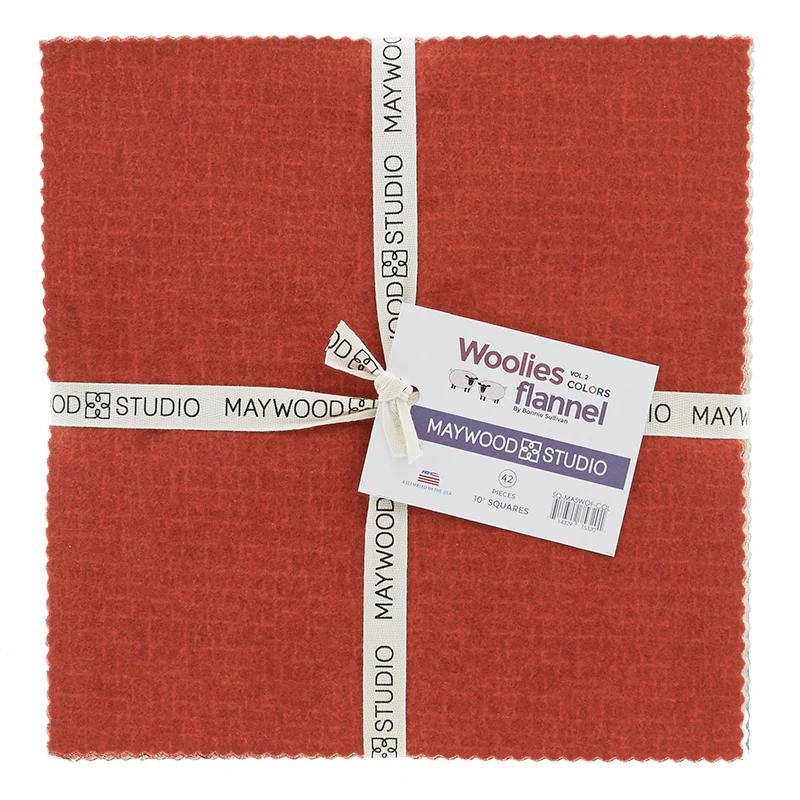 Woolies Flannel Colors Vol. 2 10" Squares