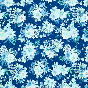 Buttercup - Gather Navy Yardage