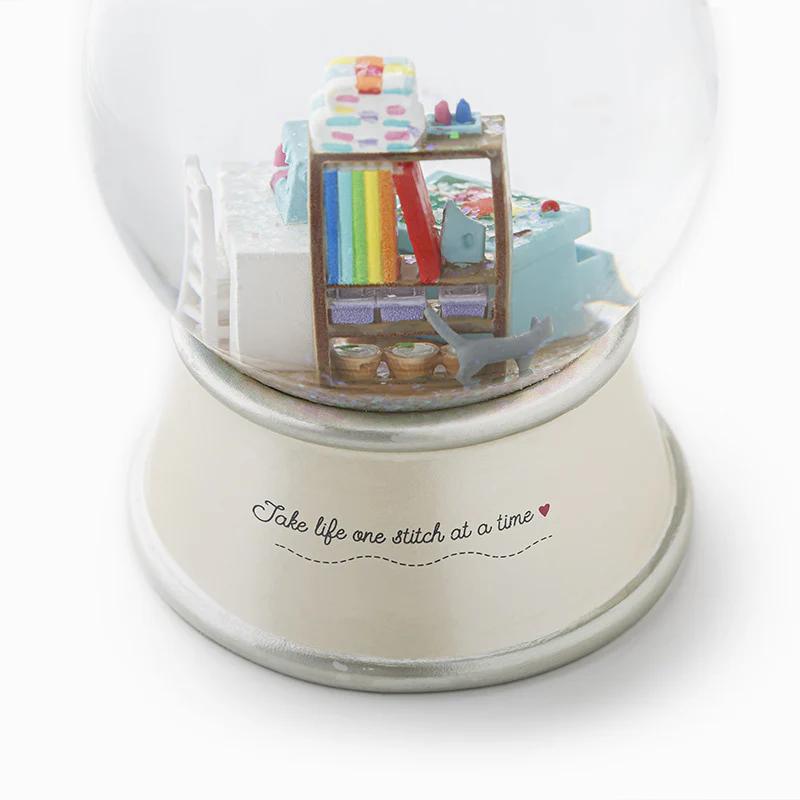 Missouri Star Snow Globe - Sewing Room