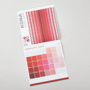 Kona® Cotton Solids 2024 Wall Calendar