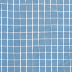 Easy Living Toweling - Border Stripe Sky 18" Toweling Yardage