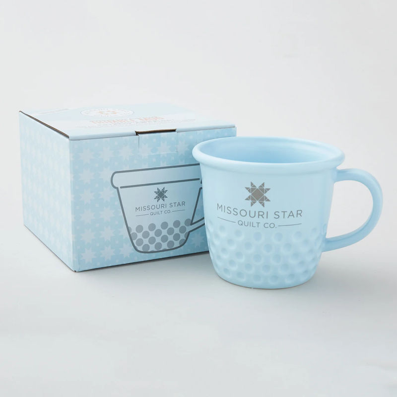 Missouri Star Thimble Mug - Light Blue