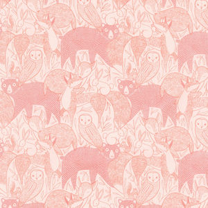 Woodland Wonder - Woodland Wonder Blush Yardage