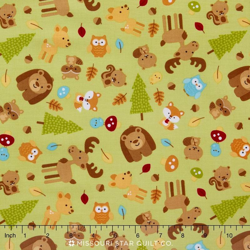 Happy Camper - Main Green Yardage