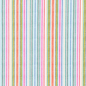 Happy Camper - Stripe Multi Yardage