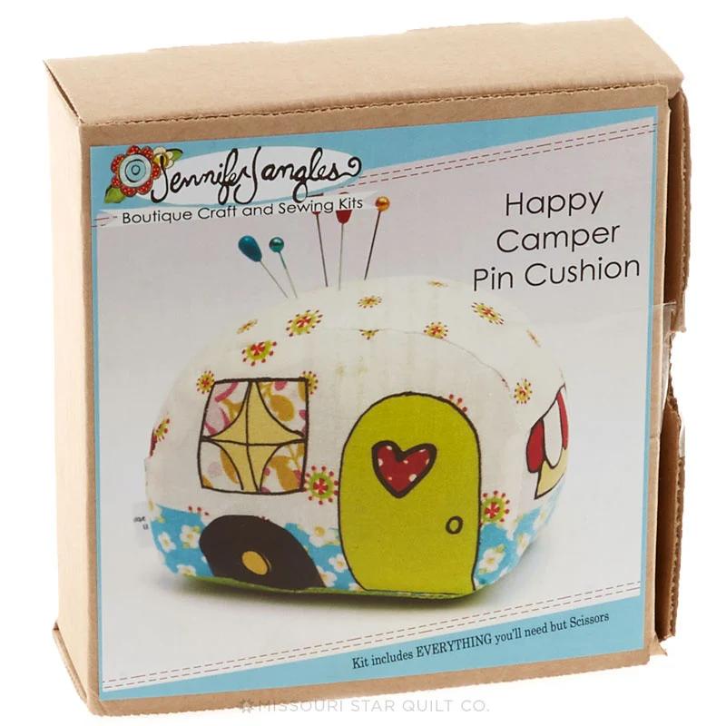 Happy Camper Pin Cushion Needlecraft Kit