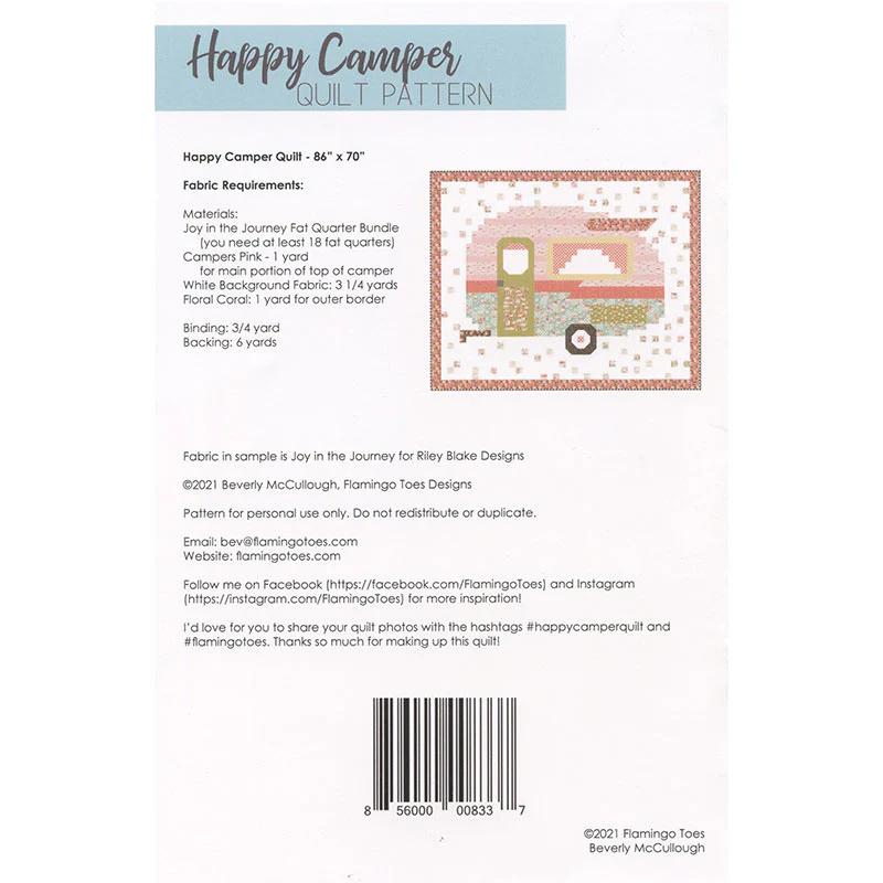 Happy Camper Quilt Pattern