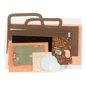 Happy Camper Laser Cut Quilt Kit - Coral Cove Campin'