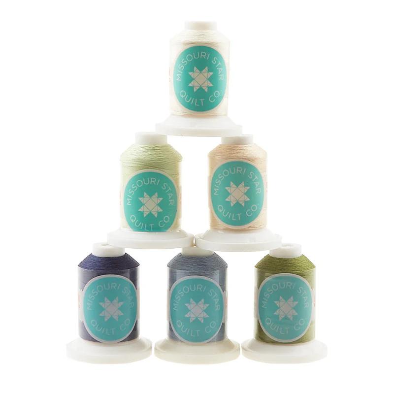 Green Fields Block of the Month Missouri Star Thread Pack