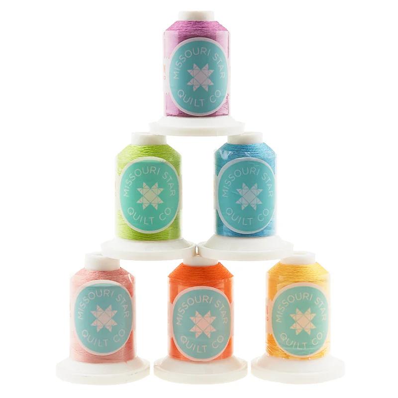 Wildflower Seeds Block of the Month Missouri Star Thread Pack