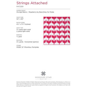 Strings Attached Quilt Pattern by Missouri Star